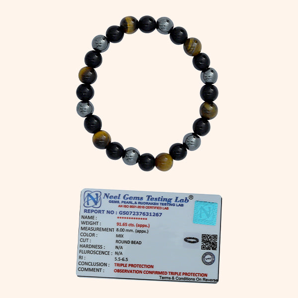 VASTU VARDAN TRIPPLE PROTECTION BRACELET