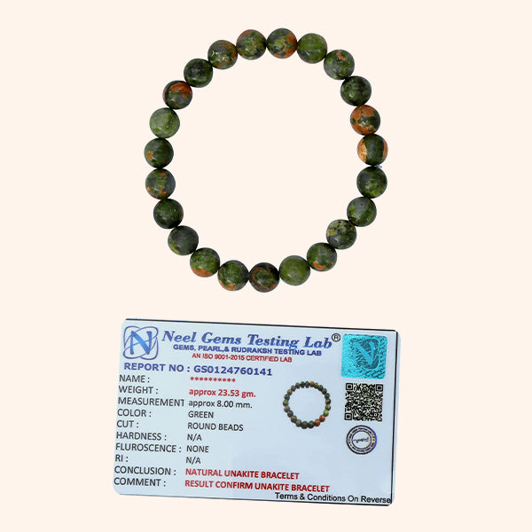 UNAKITE BRACELET