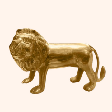 Brass Big lion Statue