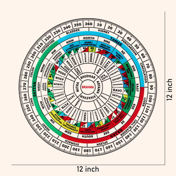 VASTU VARDAN ADVANCE SHAKTI CHAKRA 12 INCH