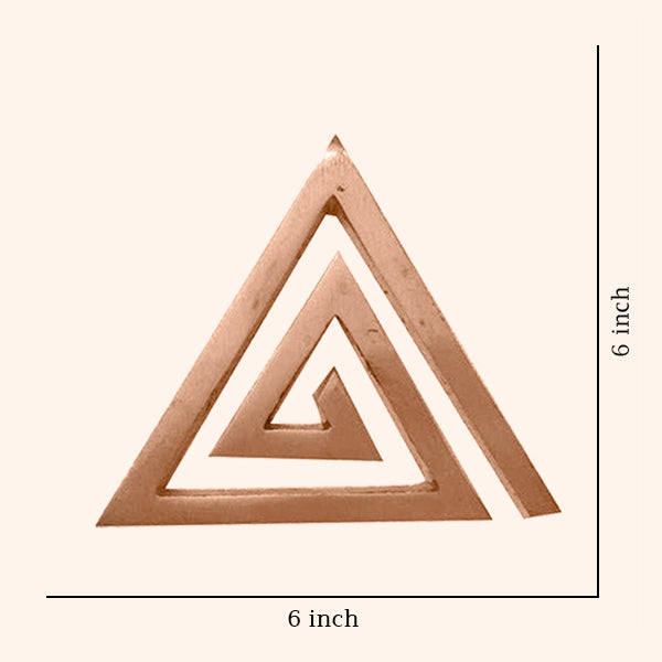 COPPER PLAIN HELIX 6 INCH