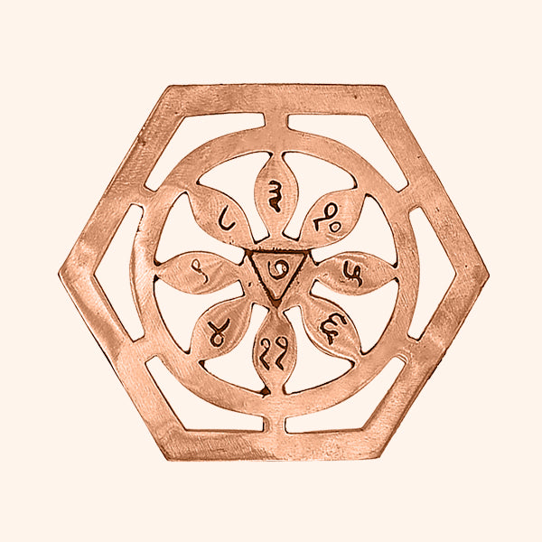 COPPER BHAUM YANTRA HELIX