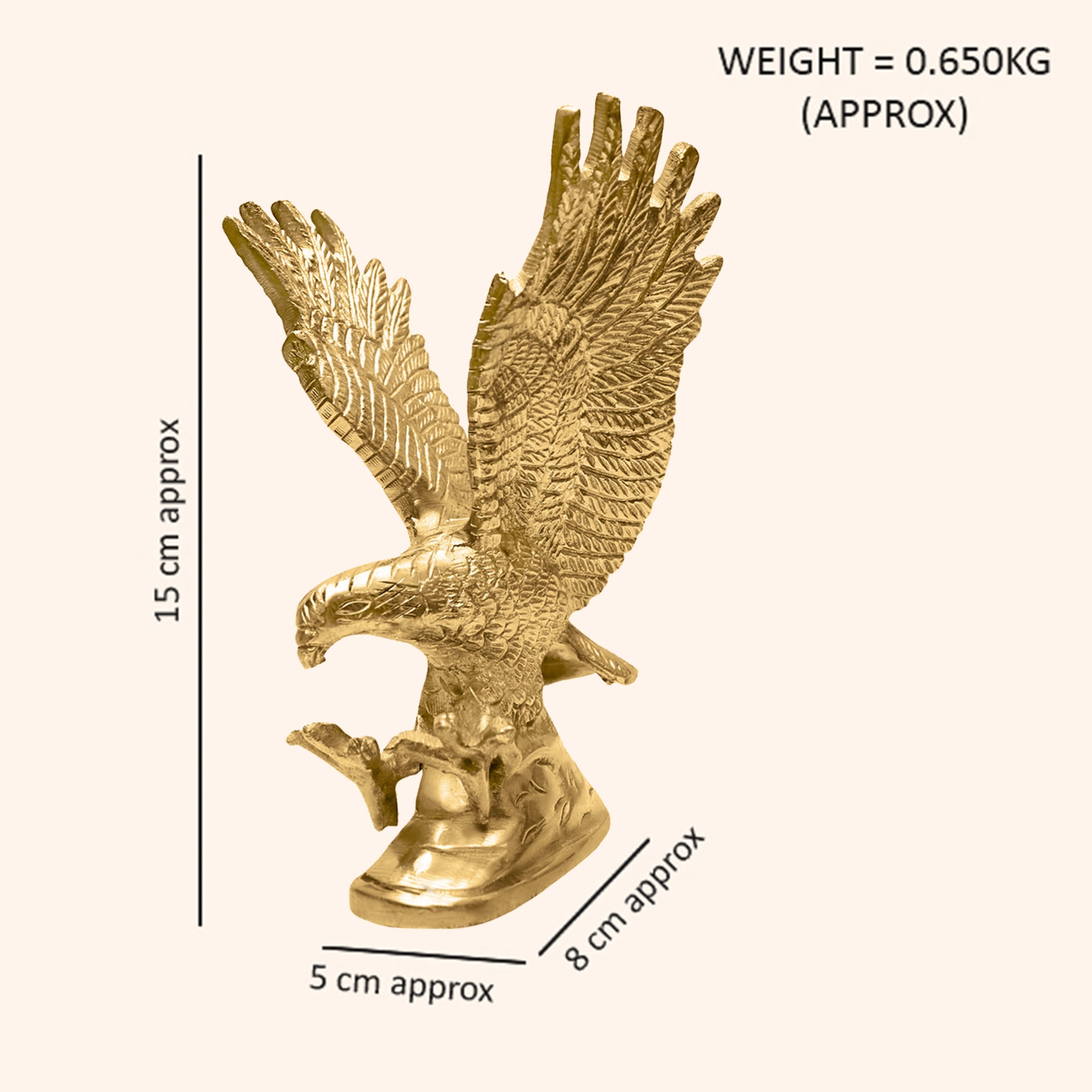 VASTU VARDAN BRASS EAGLE
