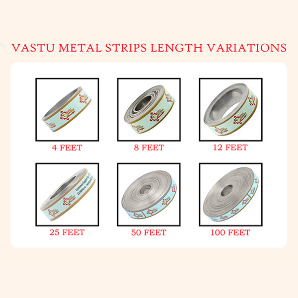 VASTU VARDAN 4 FEET 0.5 INCH STAINLESS STEEL STRIP