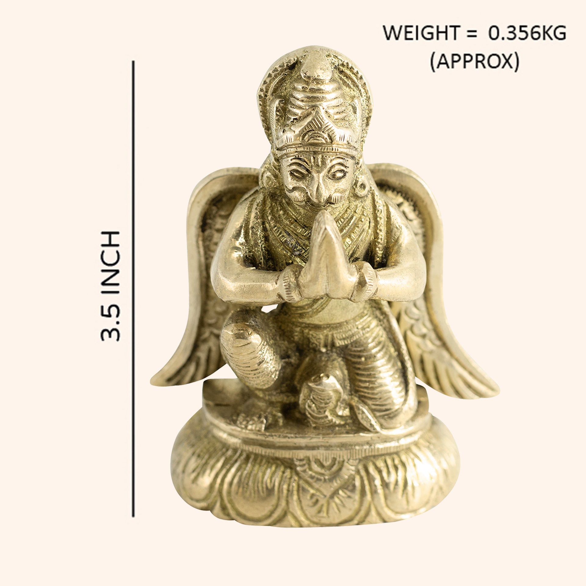 VASTU VARDAN BRASS GARUD DEV