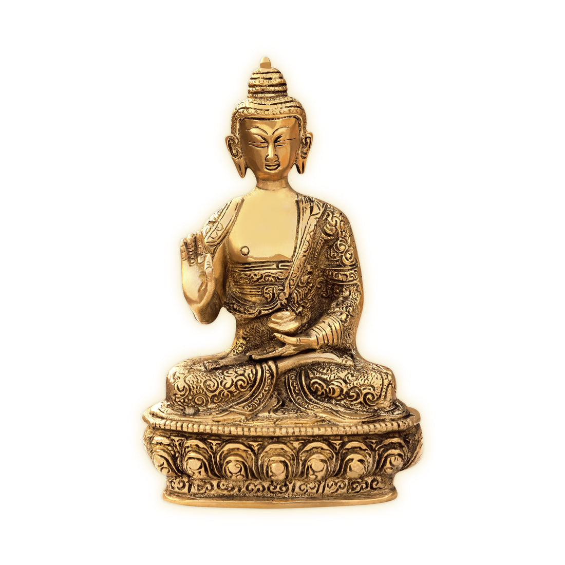 BRASS BUDDHA JI - vastu-vigyan