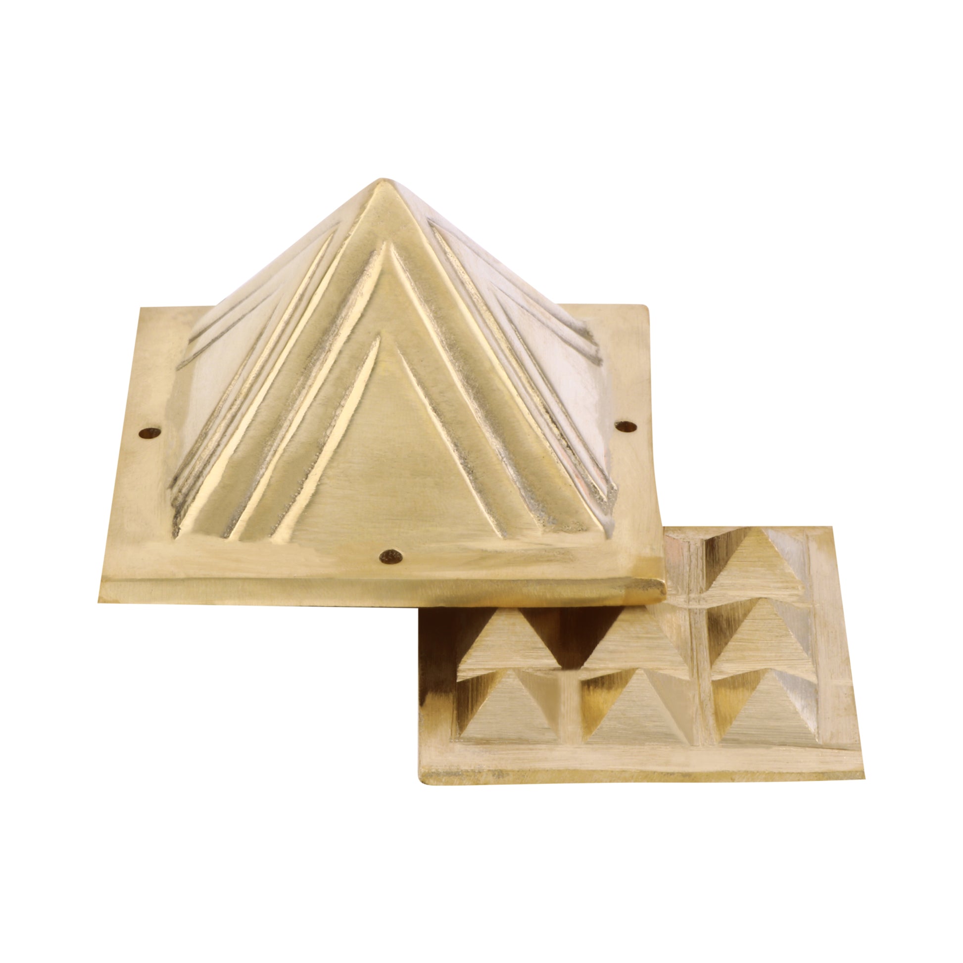 BRASS PYRAMID - vastu-vigyan