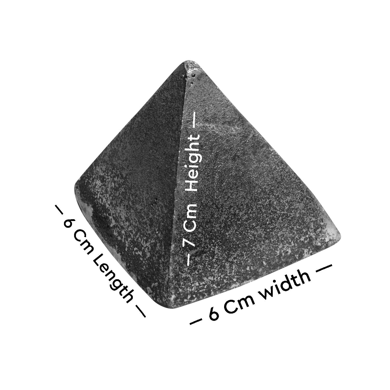 Iron Square Pyramid 500G - vastu-vigyan