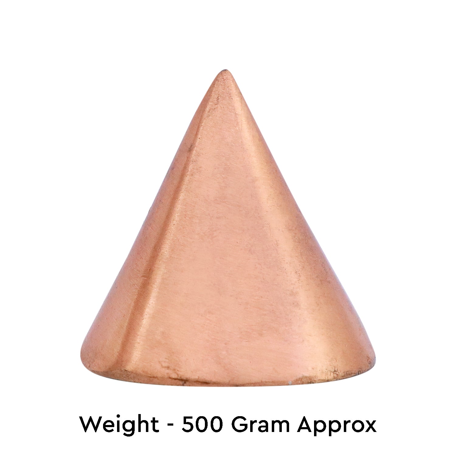 Copper Round Pyramid 500G - vastu-vigyan