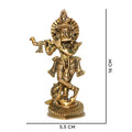 BRASS KRISHNA JI - vastu-vigyan