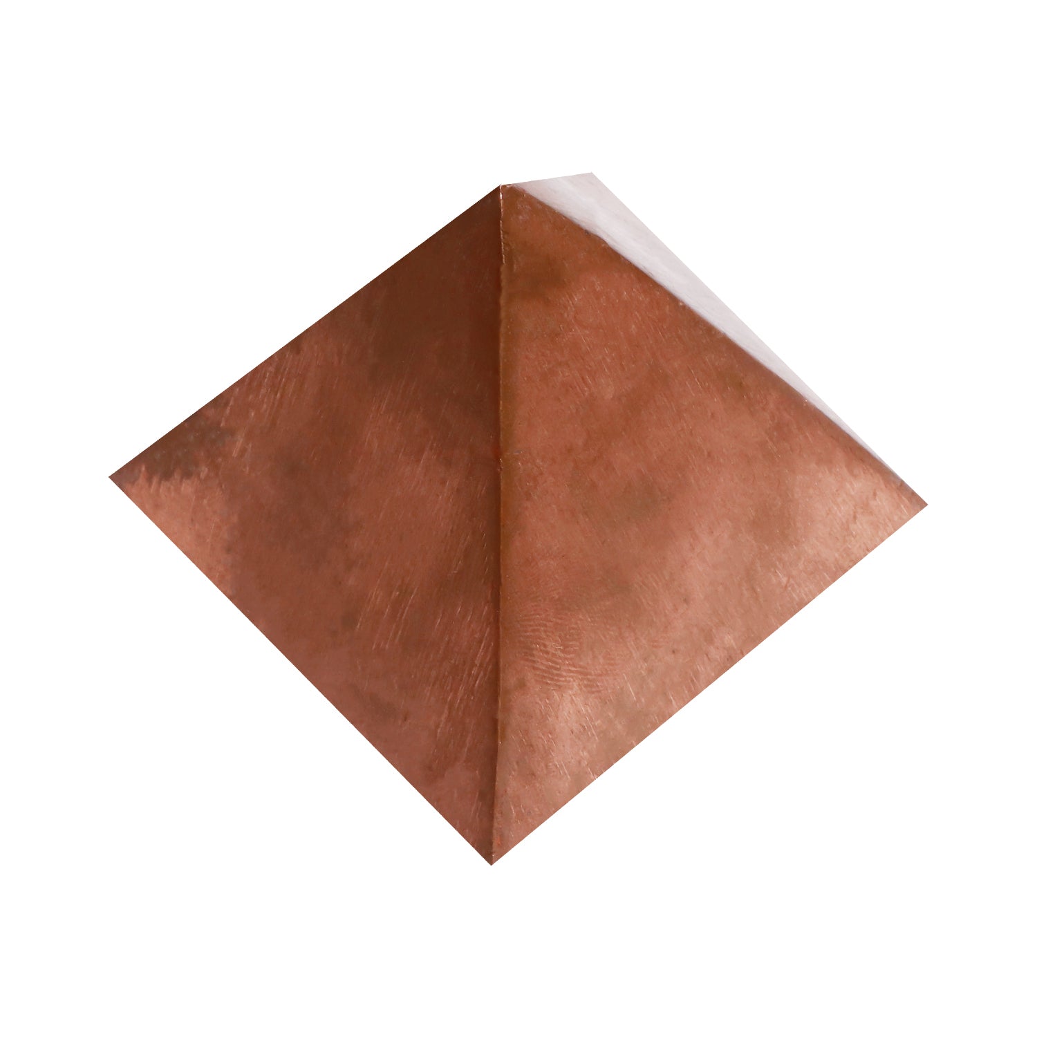 Copper Square Pyramid 500G - vastu-vigyan