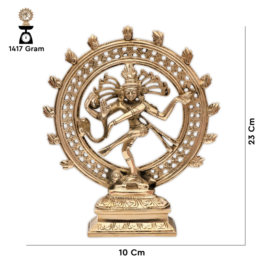 BRASS NATARAJA JI - vastu-vigyan