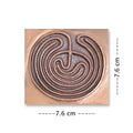 Labyrinth Yantra Copper - vastu-vigyan