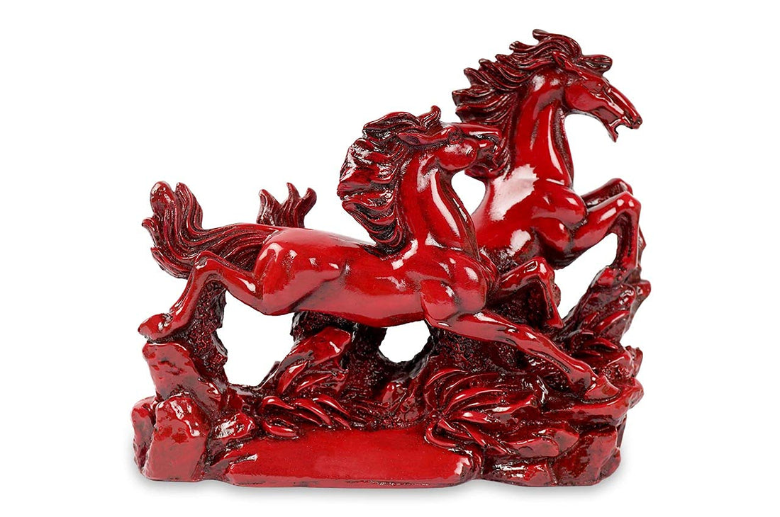 Vastu Two Red Horses - vastu-vigyan