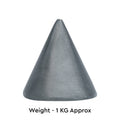 Zinc Round Pyramid 1KG - vastu-vigyan