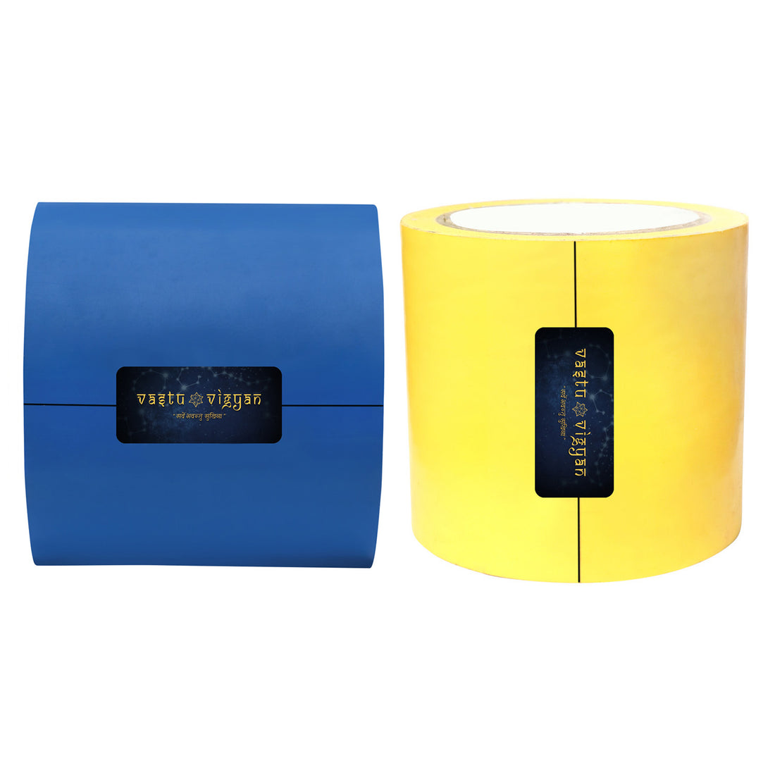 Big Vastu Blue Yellow Tape - vastu-vigyan